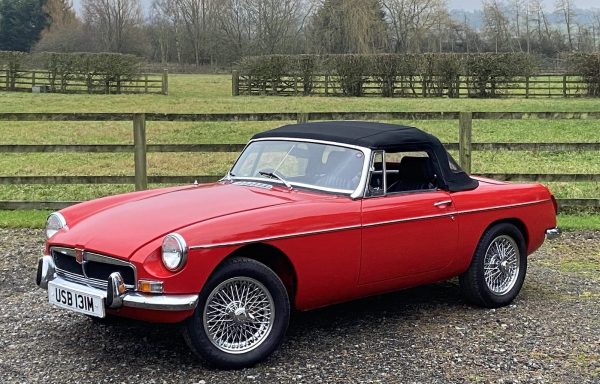 1973 MGB Roadster – Supercharged